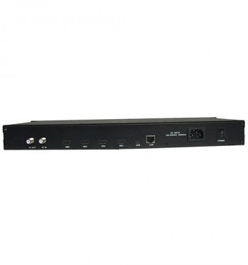Modulateur DVB-T/T2 4 entree hdmi avec 1 canaux de sortie en dvbt-t2